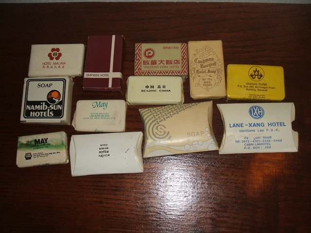 Mini saponette hotel vintage