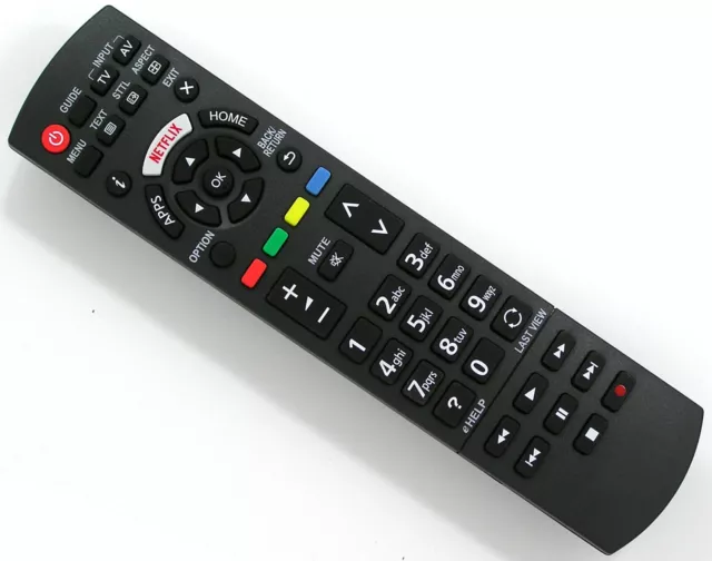 Ersatz Fernbedienung für Panasonic N2QAYB001011 Fernseher TV Remote Control