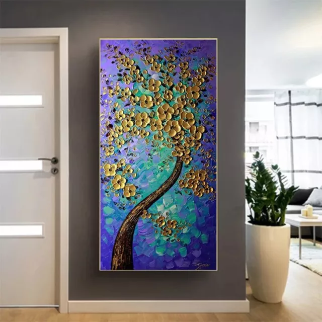 Abstract Colorful Tree of Life Canvas Painting Canvas Wall Art Home Decor Poster