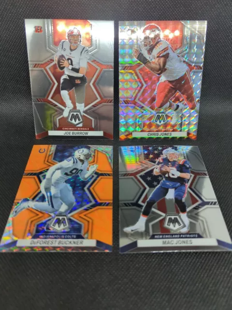 2022 Panini Mosaic NFL Commons, Rookies, Base, and Parallels. You pick!