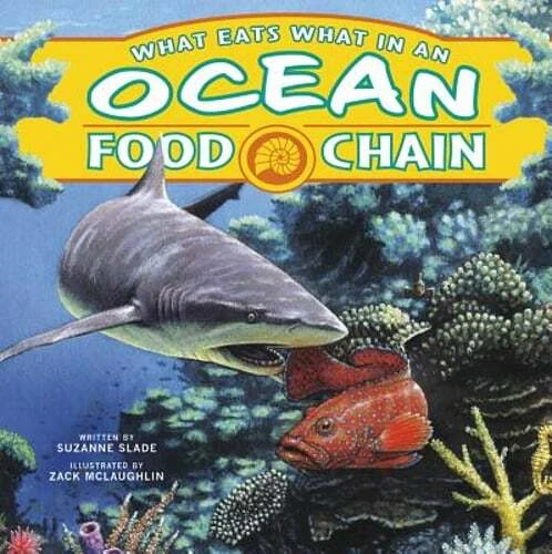 WHAT EATS WHAT in an Ocean Food Chain by Suzanne Slade: Used $11.94
