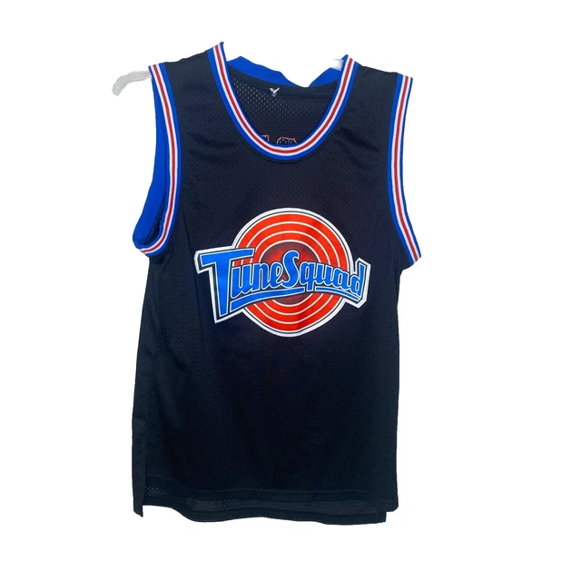 Men's Basketball Jersey #10 Lola Space Movie - Stitched Name & Numbers Mesh Jersey (White/Black)
