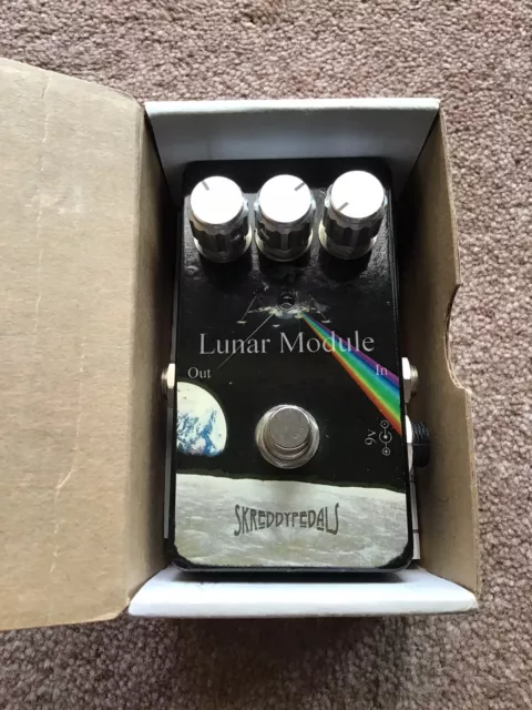 SKREDDY PEDALS LUNAR MODULE  FUZZ  Effects Pedal.