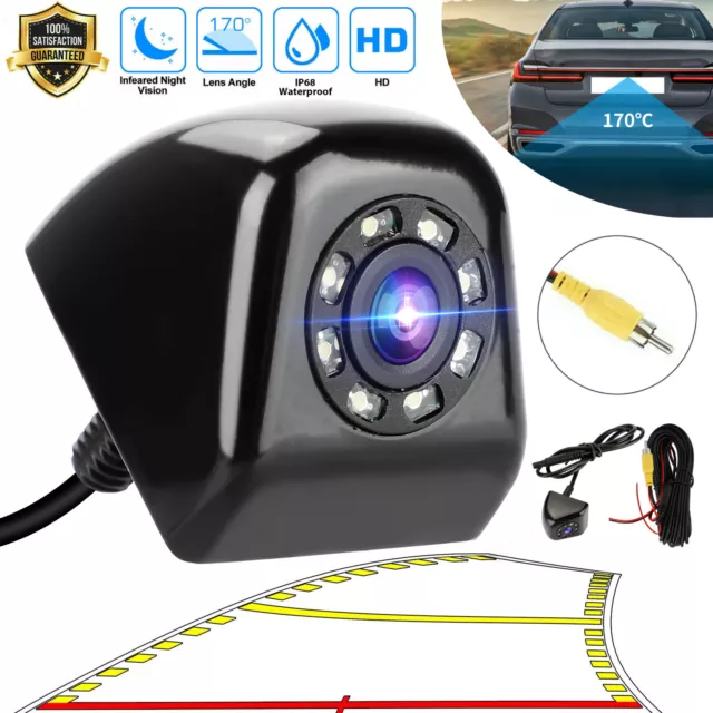 Car Rear View Reverse Camera Parking Backup Cam HD Night Vision Waterproof 170°