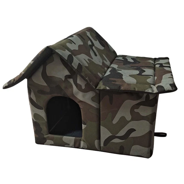 Puppy Tent House Waterproof Pet Shelter for Indoors Outdoors Cat