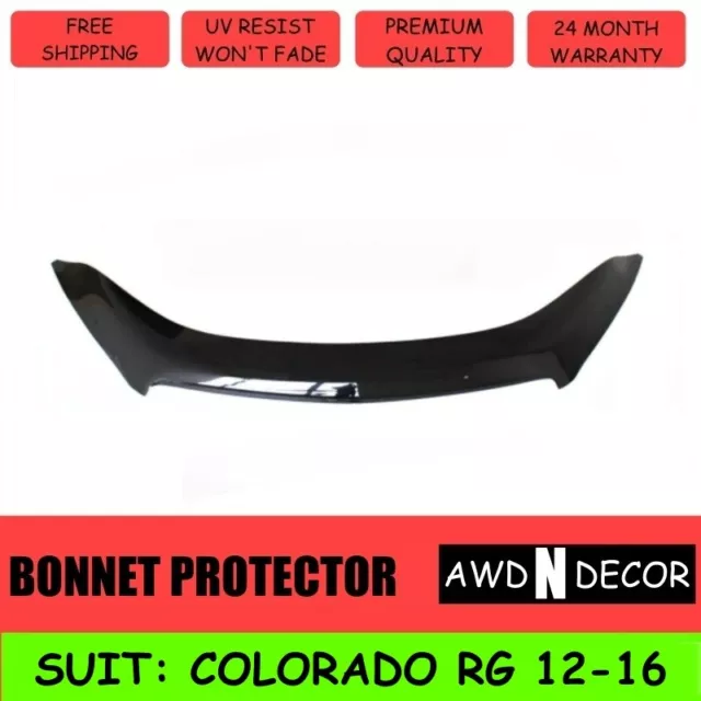 Bonnet Protector Tinted Guard To Suit Holden Colorado Rg 2012-2016