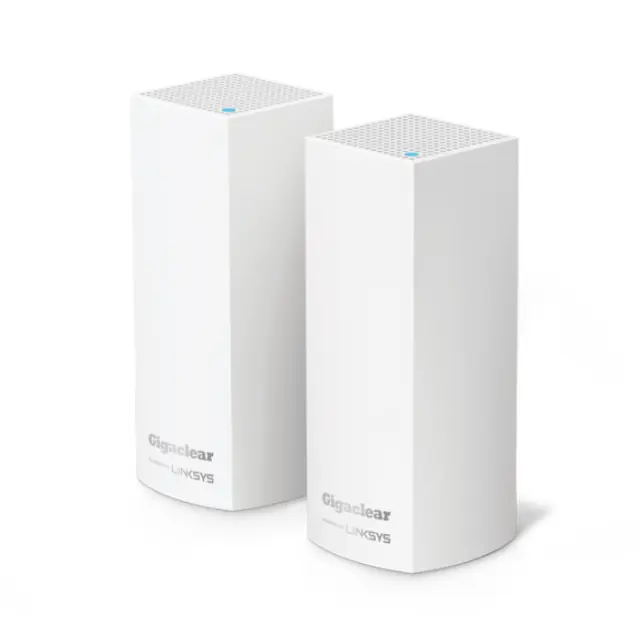 Linksys Velop GigaClear WHW0301GC-UK Wi-Fi Router/Extender Mesh System Tri-Band