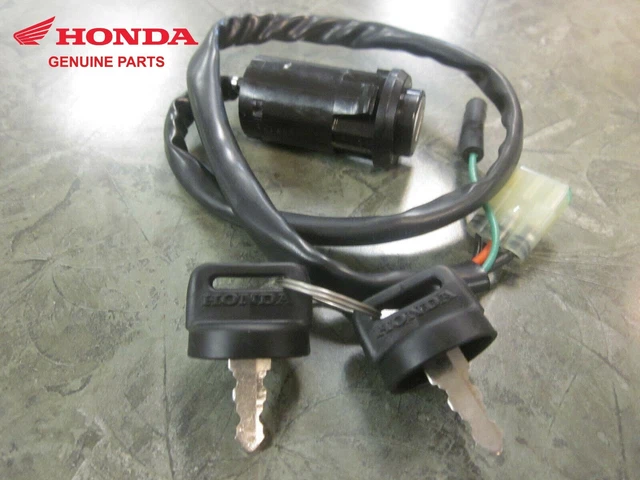 Ignition Key Switch Replacement For Honda TRX250 Recon & TRX250EX/400EX Sportrax (Fits 1997-2021 Models) – OEM 35100-HM8-000 Compatible, 3-Pack