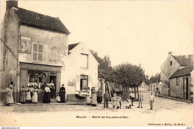 CPA BELOY Route de Villiers-le-Sec (860794)