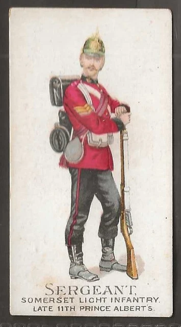 Gallaher-Types Of British Army 1897 (Battle Honours)-#48- Quality Card!!