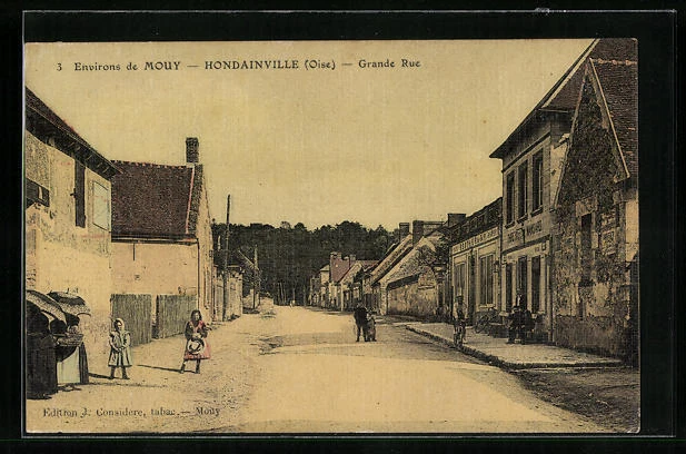 CPA Hondainville, Grande Rue