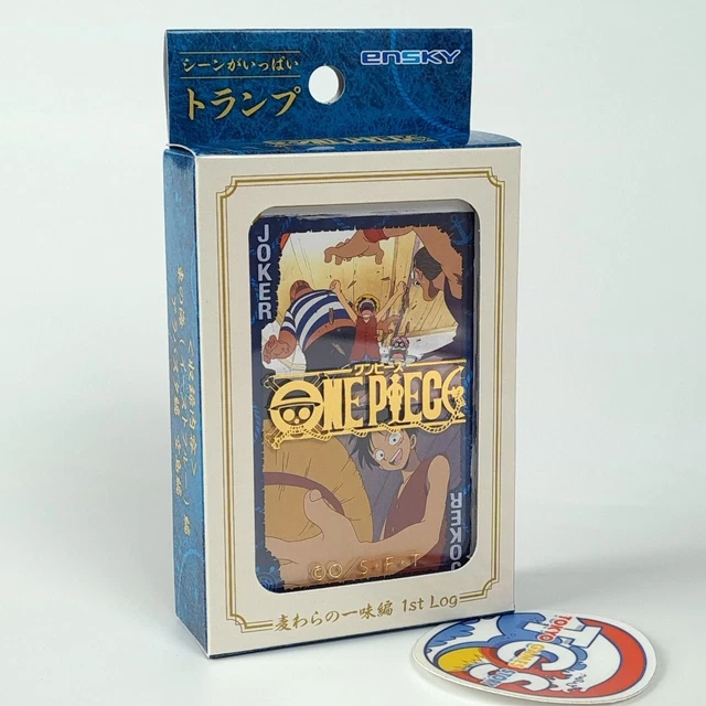 Jeu De Cartes One Piece – Straw Hat Crew Ver. 4th Log – Neuf – Ensky Japan