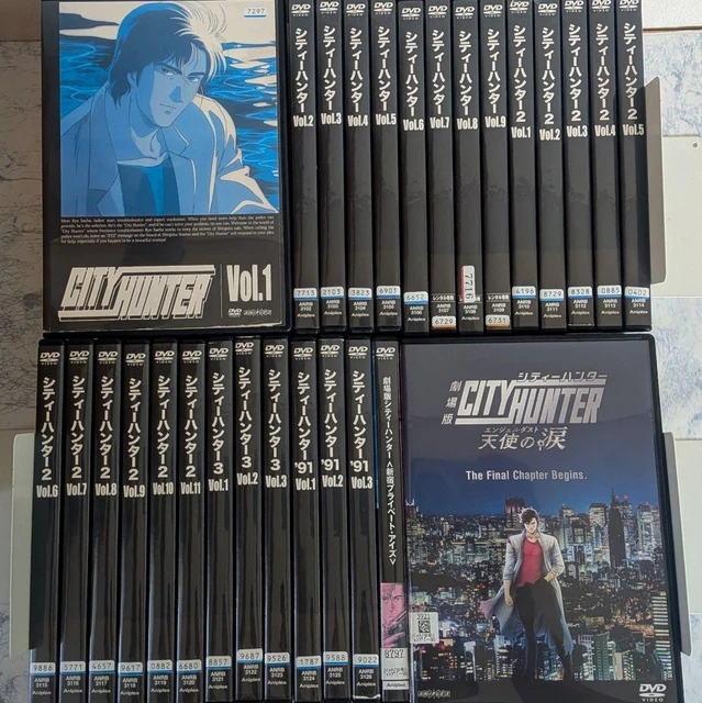 DVD CITY HUNTER Season 1, 4, Movie Edition, 28 Volumes, Non