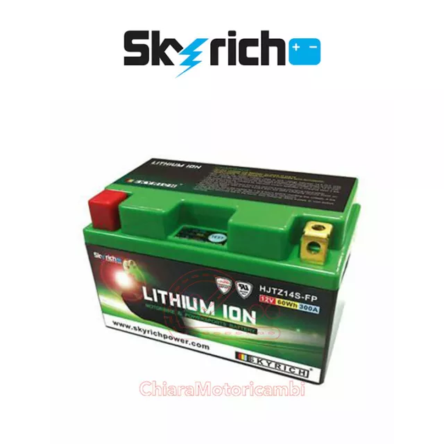 HJTZ14S-FP BATTERIA SKYRICH LITIO Per HONDA Integra 750 NC DC 2017 2018 2019