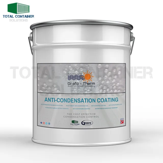 Grafo-Therm  Anti Condensation, Damp control solution, shipping Container