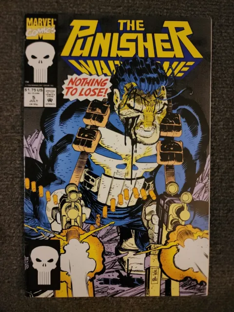 The Punisher: War Zone #5 1992 Marvel Comics. Box J