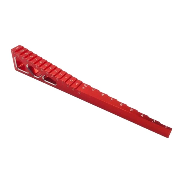 Aluminum Alloy Adjuster Ruler Measuring Tool Height Gauge RC Car Height Ruler