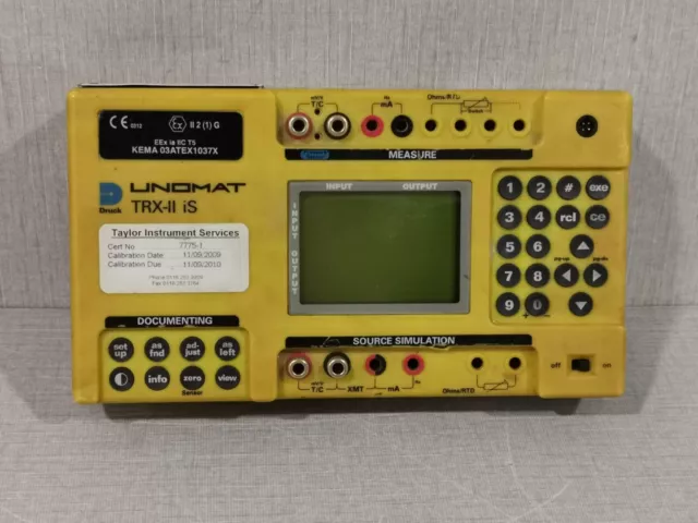 Druck Unomat TRX II-iS Portable Documenting Calibrator