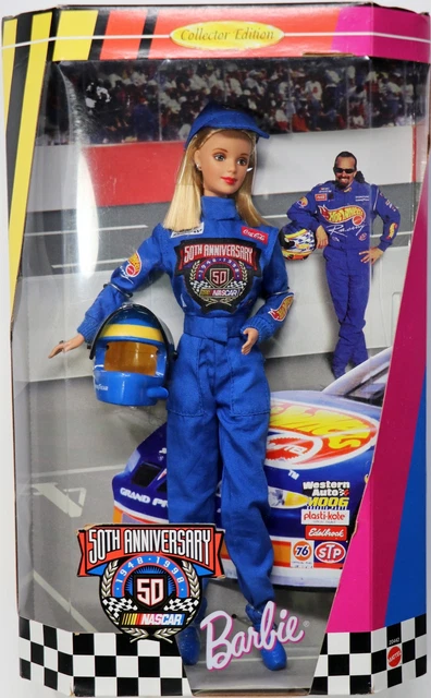 50th anniversary nascar shop barbie doll worth