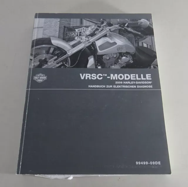 Diagnosehandbuch Harley Davidson V-Rod VRSC Modelle 2009 Stand 09/2008
