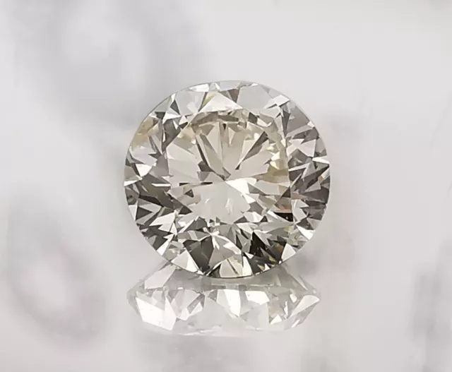 Natürlicher unbehandelter Diamant Brillant 0.62ct mit Zertifikat VS1 Farbe I 3X