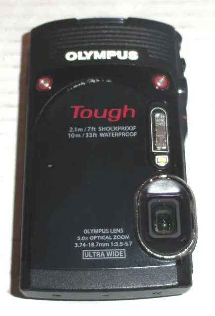 Olympus Tough Stylus TG-850 16MP Shockproof Waterproof Digital Camera Works READ