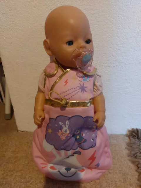 Babyborn Mädchen Puppe Mit Schlafsack