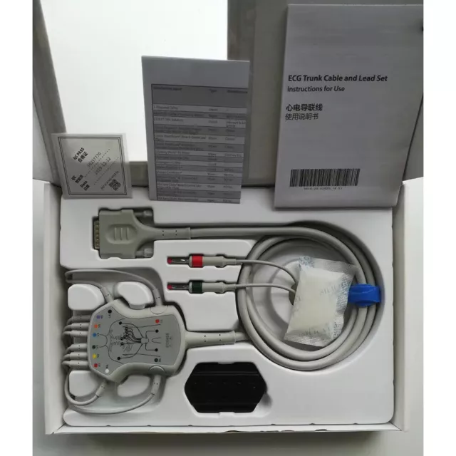 For Mindray R12 12-lead ECG Machine Lead Cable Banana head EC6408 040-001642-00