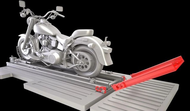 Neodyne AC004 Verlängerung Laufschiene für AUN 200 Verladesystem Motorrad Rampe
