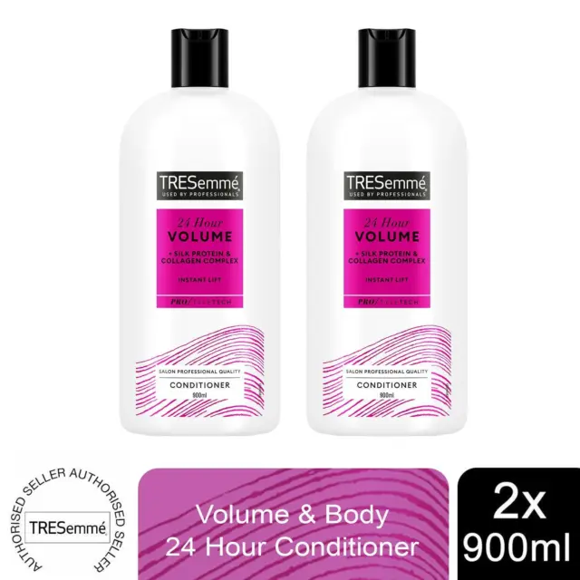 TRESemme 24 Hour Body Volume Conditioner - Pack of 2 - 900ml