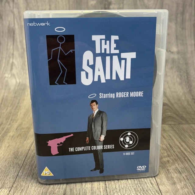 希少 カラー版 THE SAINT DVD 14ディスクセット THE SAINT COMPLETE Colour Series DVD 14-Disc Set Roger Moore DISC