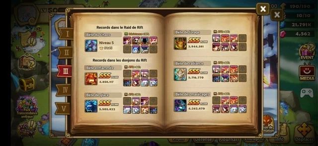 Compte summoner's war europe