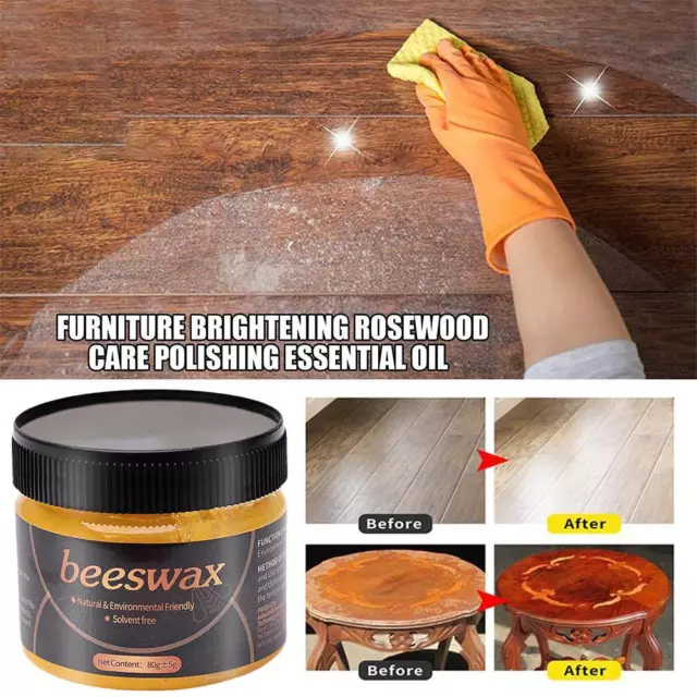 Wood Seasoning Beewax Furniture Beeswax Polish Wood Floor Furniture Cleaner^