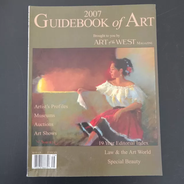 2007 Guidebook of Art by Art of the West For All Fine Art Collectors Profiles