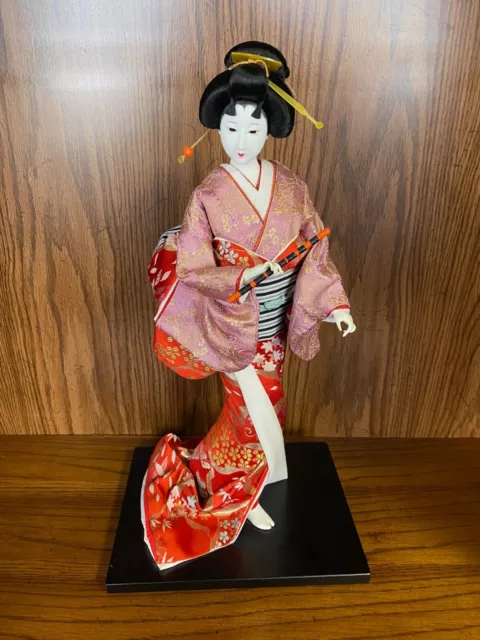 Japanese 16+" Geisha Wedding Doll in Kimono Vintage (C1-3)