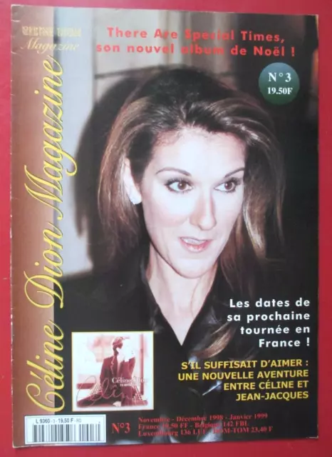 Céline Dion Magazine N°3 - Cover