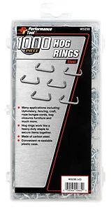Wilmar 1000 Piece Steel Hog Ringsw5230