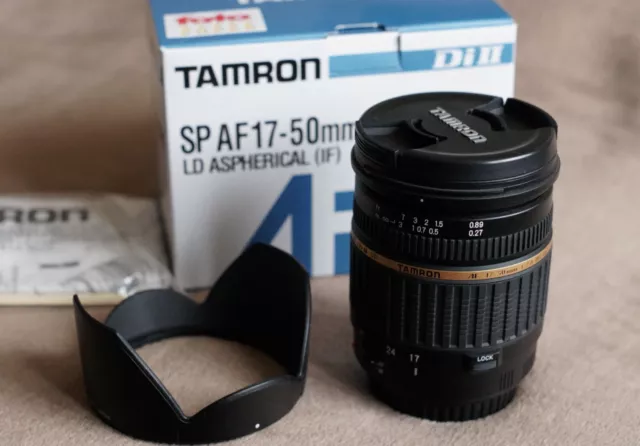 Tamron SP AF 17-50mm 2.8 XR Di II LD Asph. (IF) Objektiv für Canon EF-S A16 3