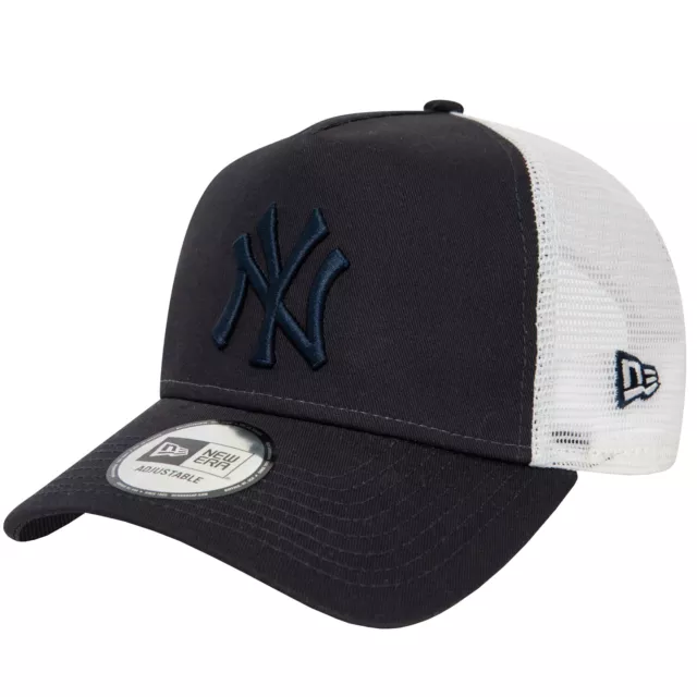 Cap Herren, New Era League Essentials Trucker New York Yankees Cap, Dunkelblau