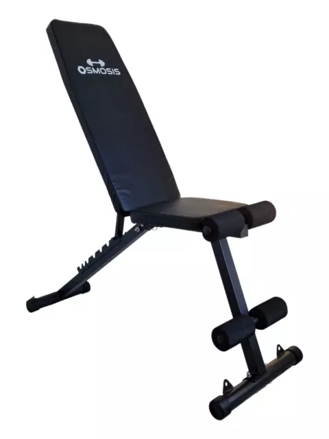 Premium Adjustable Folding Multi-Functional Weight-Lifting Strong Exercise Bench