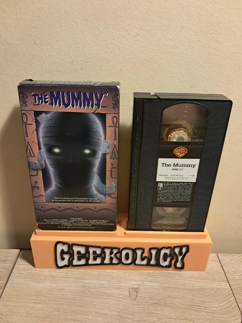 THE MUMMY VHS (1993 Warner Home Video) HORROR Christopher Lee, Peter ...