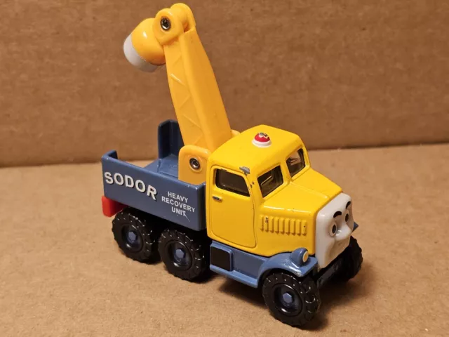 Vintage 2002 Thomas & Friends Take-N-Play Diecast Butch Sodor Recovery Tow Truck