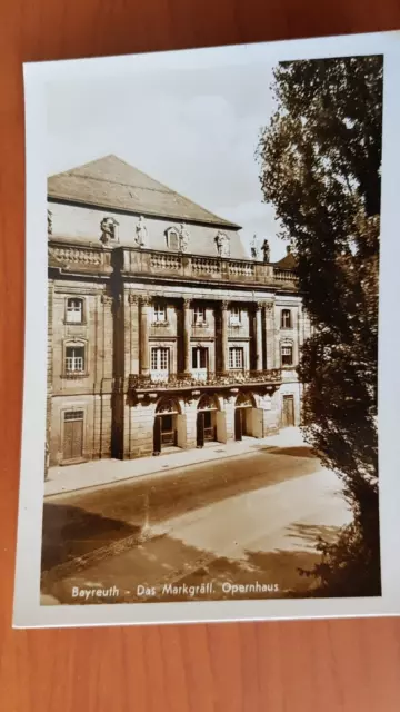 Postkarte a237 nicht gelaufen, Bayreuth, Opernhaus Ansichtskarte, Sammlung, AK