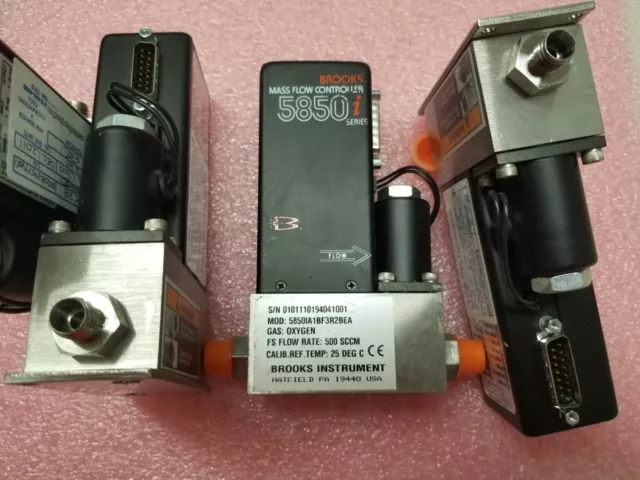 Brooks 5850i Mass Flow Controller OXYGEN 500 SCCM ⚡️🇺🇸 SHIP+WARRANTY Brooks 5850i Mass Flow Controller OXYGEN 500 SCCM ⚡️🇺🇸 SHIP+WARRANTY