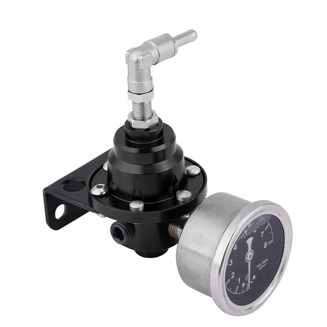Bellissimo nuovo alluminio nuovo nuovo olio regolatore pressione carburante regolabile 160psi 1: 1