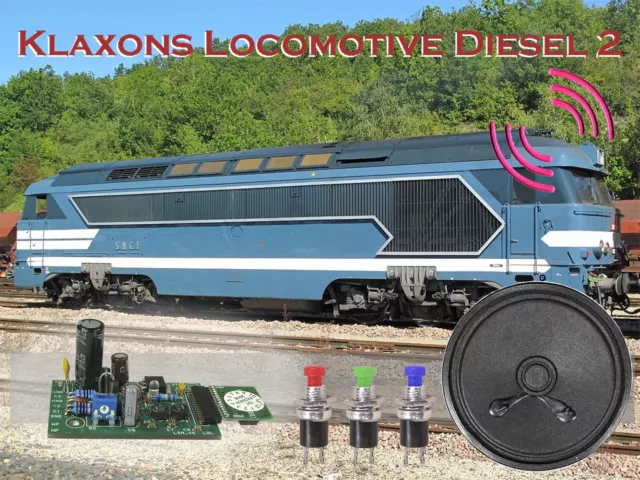 {LSM-V5s} Module Son 'Klaxon Loco Diesel'