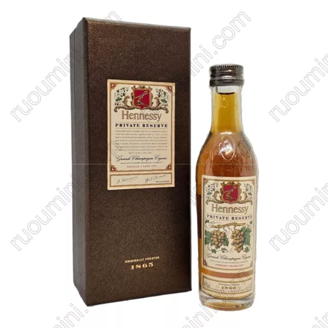 CO-HE-005-Miniature/ Mignon Hennessy Cognac Private Reserve, old version