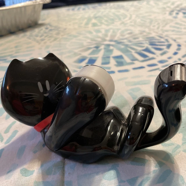 Scotch Magic Black Cat Kitty tape dispenser C-39 19 mm x 8.89 mm