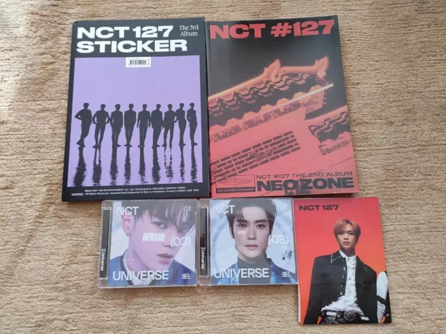NCT 4 Alben: 2x Universe & 2x Sticker, NCT 127, Kpop