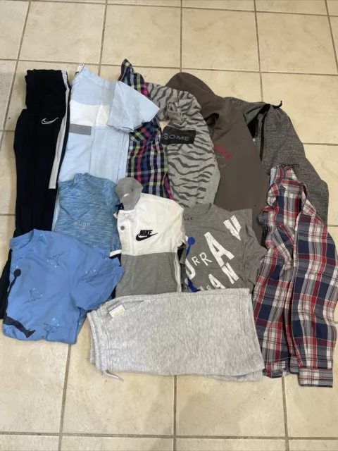 Boys Clothing Bundle Age 12-13 years Quicksilver Nike Align Sonneti Tommy Hifige